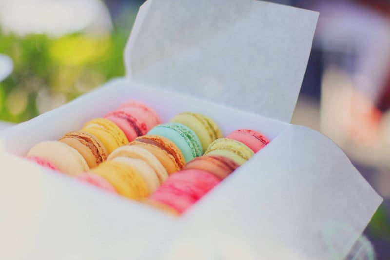 Rainbow Macarons